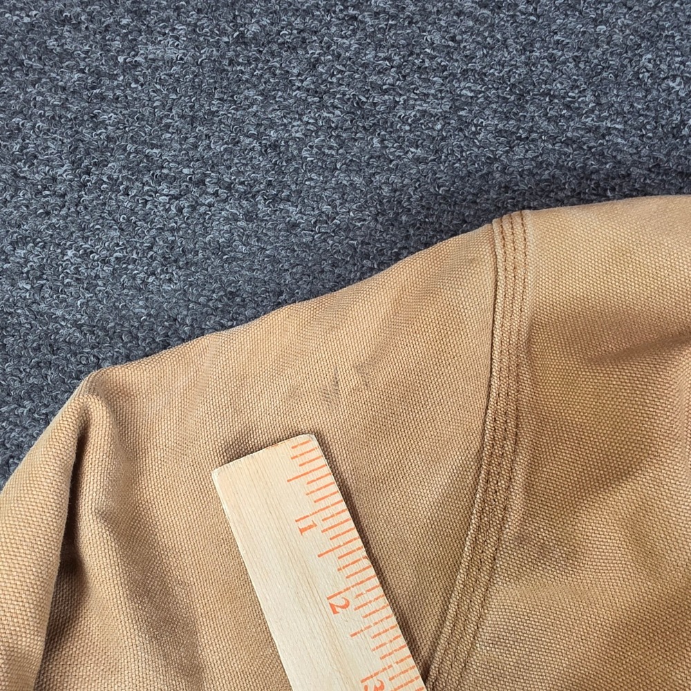 Dickies Duck Canvas Detroit Jacket Brown Mens Large Blanket Lined W535216 Work - Picture 8 of 9